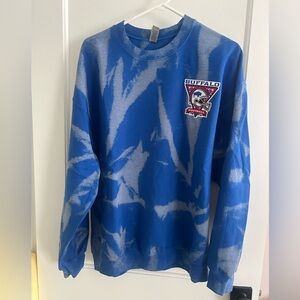 Bleached Buffalo Bills Crewneck (Men’s XL)